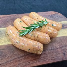 Malaysian Satay Beef Sausages