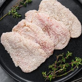 Chicken Breast Schnitzel-Plain Crumb-2kg