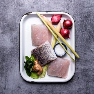 Imported Barramundi Portion Skin On 190g