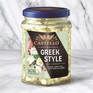 Castello Fetta Herb & Garlic in Oil 265g
