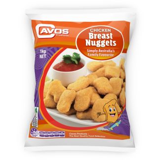 Cavos Chicken Breast Nuggets 1kg