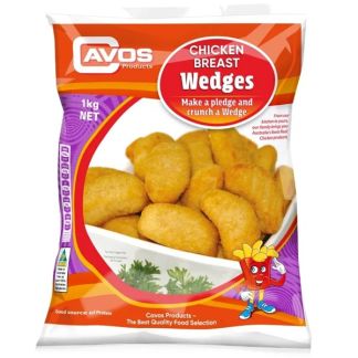 Cavos Chicken Breast Wedges 1kg