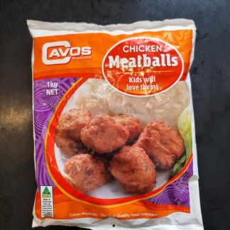 Cavos Chicken Meatballs 1kg