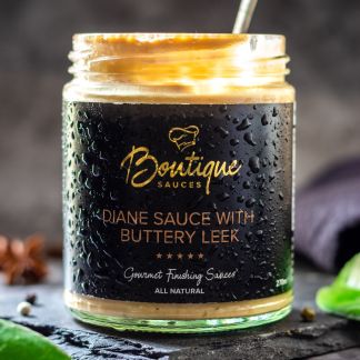 Boutique Sauce Diane with Buttery Leek
