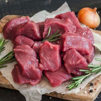 Grass Fed Beef Diced Rump 500g