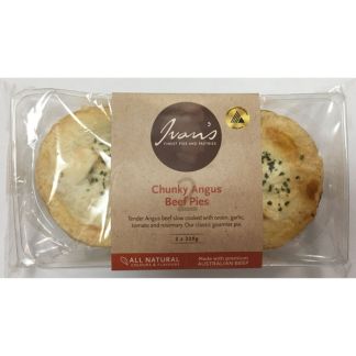 Twin Pack Chunky Angus Beef Pie 2 x 220g