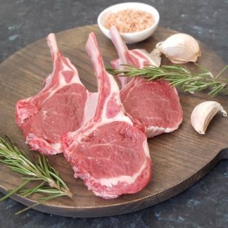 Free Range Grass Fed Lamb Cutlets