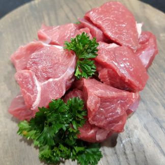 Free Range Grass Fed Lamb Diced
