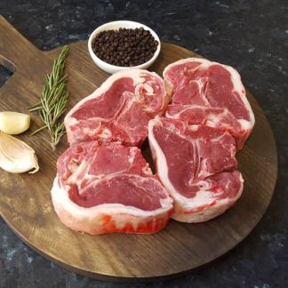 Free Range Grass Fed Lamb Loin Chops 1kg