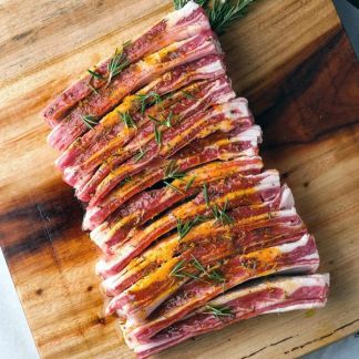 Marinated Lamb Riblets