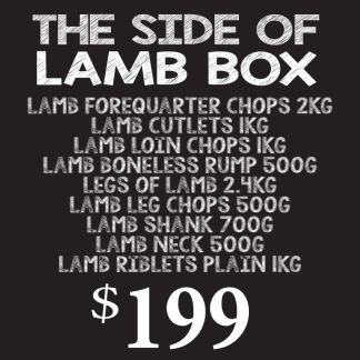 The Free Range Side of Lamb Box