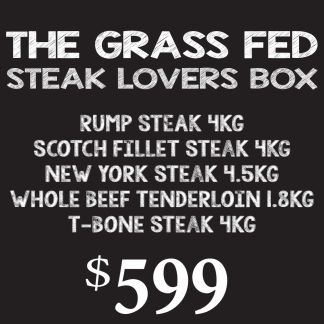 The Grass Fed Lovers Steak Box
