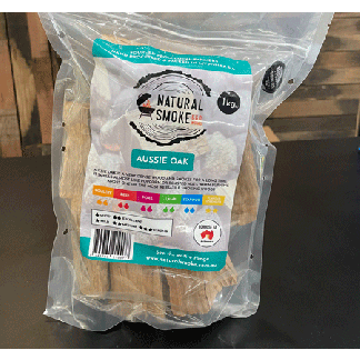 Wood Chunks Aussie Oak 1kg