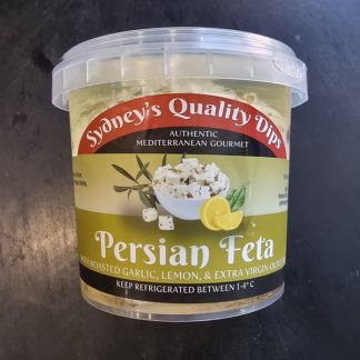 Persian Fetta with Garlic & Lemon