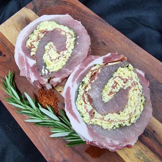 Pork Noisette with Pesto Prosciutto & Cheese 2 Pack
