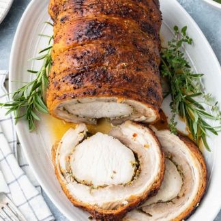 Pork Belly Porchetta (Raw) 