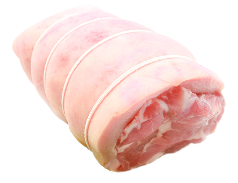 boned and rolled pork leg