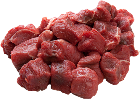 diced beef