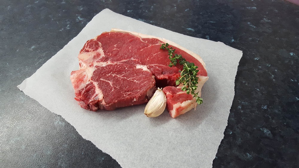 Beef T-Bone Steak 350g - Sutcliffe Meats