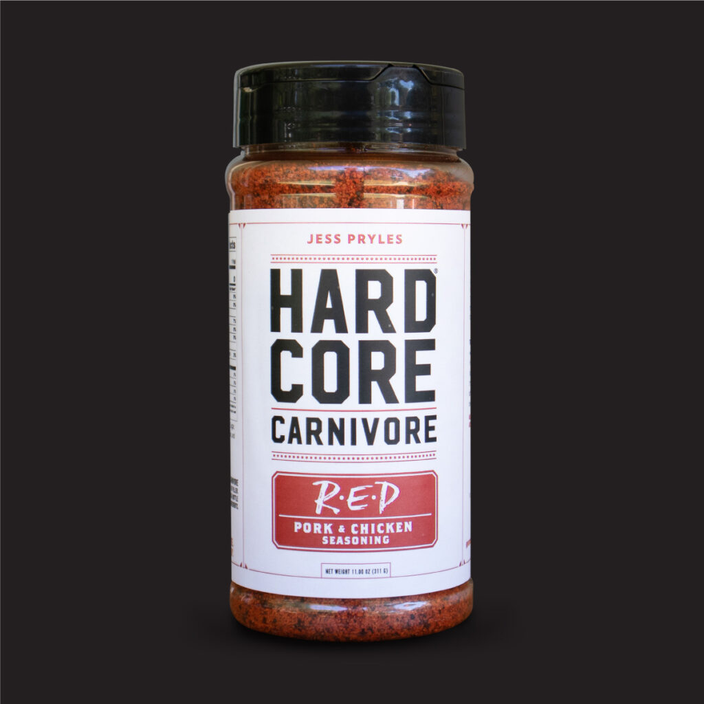 Hardcore Carnivore Red | Sutcliffe Meats | Low & Slow BBQ