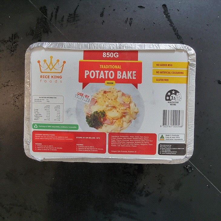 Potato Bake 850g | Sutcliffe Meats | Easy Meals | Heat & Eat